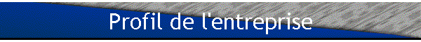 Profil de l'entreprise